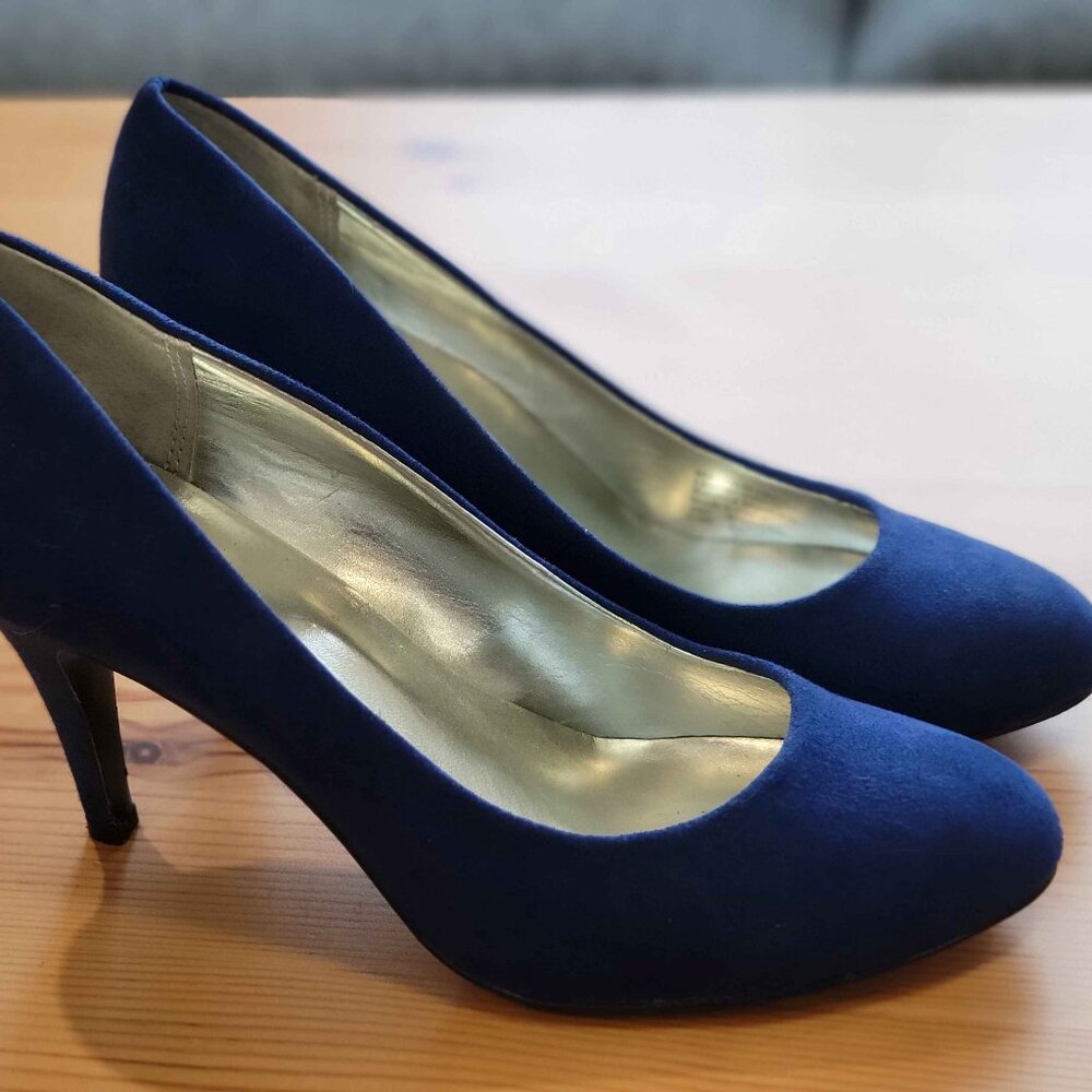 STYLE&CO royal blue high heels, womens